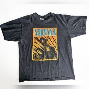 Vintage Y2k Nirvana Tee Size Large
